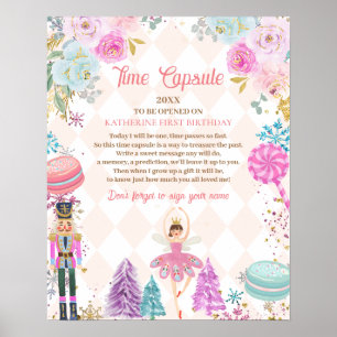Nutcracker Land Söder Birthday Time Capsule Poster