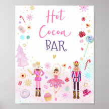 Nutcracker Land Sweets Hett Cocoa Pub Sign