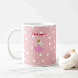 Nutcracker Låt det snöa julkaffe Mugg