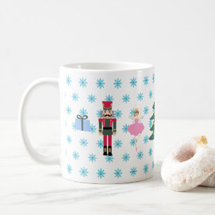 Nutcracker Låt det snöa julkaffe Mugg