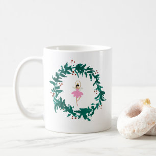 Nutcracker Låt det snöa julkaffe Mugg
