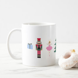 Nutcracker Låt det snöa julkaffe Mugg