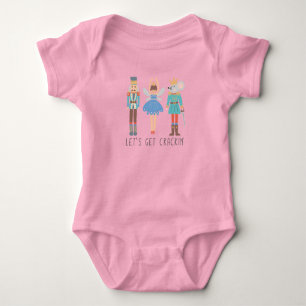 Nutcracker Låt oss få Oisex Baby Bodykostdräkt T Shirt