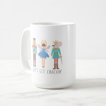 Nutcracker Låt oss Hämta Crackin Coffee Mugg