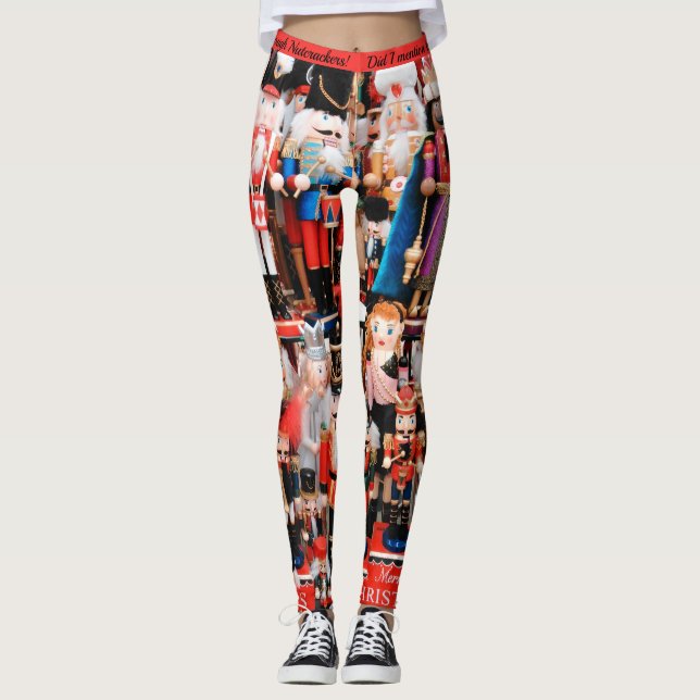Nutcracker Leggings jul, löptider (Framsida)