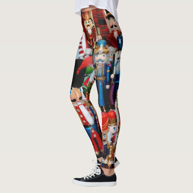 Nutcracker Leggings jul, löptider (Vänster)