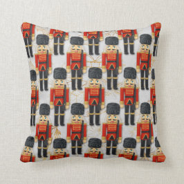 Nutcracker Leksak Soldier Julafton jul Kids Kudde