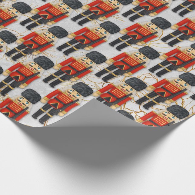 Nutcracker Leksak Soldier Julafton jul Kids Presentpapper (Hörn)