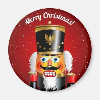 Nutcracker Leksak Soldier Magnet