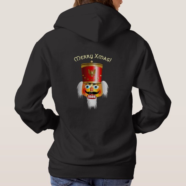 Nutcracker Leksak Soldier Tecknad T-shirt (Baksida)
