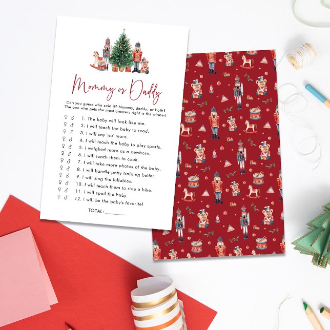 Nutcracker Mamma Baby Spel (Nutcracker Mommy Baby Game
)