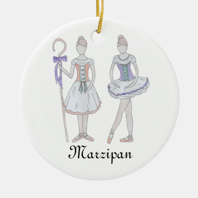 Nutcracker Marzipan Keepsak Ornament (Framsidan)