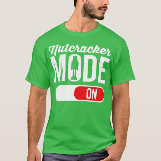 Nutcracker Mode på Ballet Kärlek jul Ballerina T Shirt