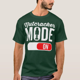 Nutcracker Mode på Ballet Kärlek jul Ballerina T Shirt