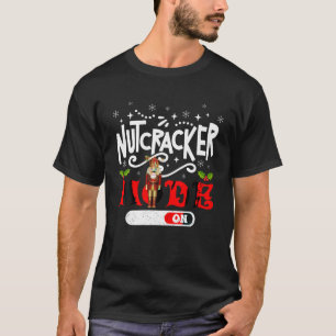 Nutcracker Mode på Dance Ballet Kärlek jul Paj T Shirt