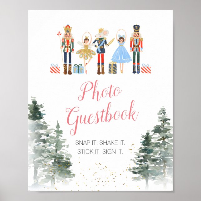 Nutcracker-Möhippan - fotopatbok Poster (Framsidan)