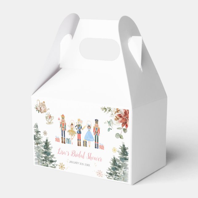 Nutcracker-Möhippan - Tea Favor Boxes Presentaskar (Framsidan Sidan)