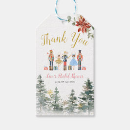 Nutcracker-Möhippan - Tea Favor Presentetikett