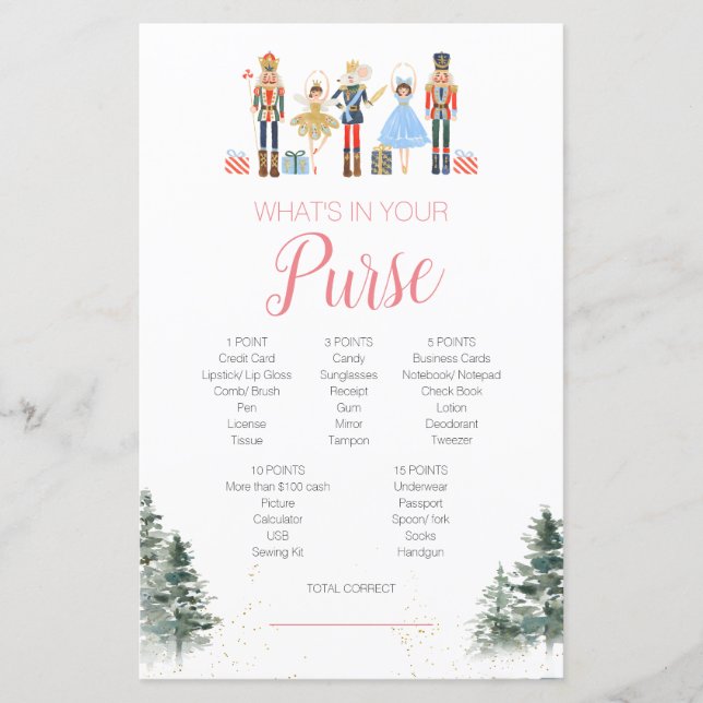 Nutcracker-Möhippan - Tea Purse Game (Framsida)