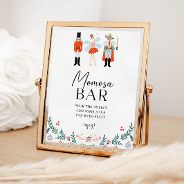 Nutcracker Momosa Pub jul, babykläder Poster