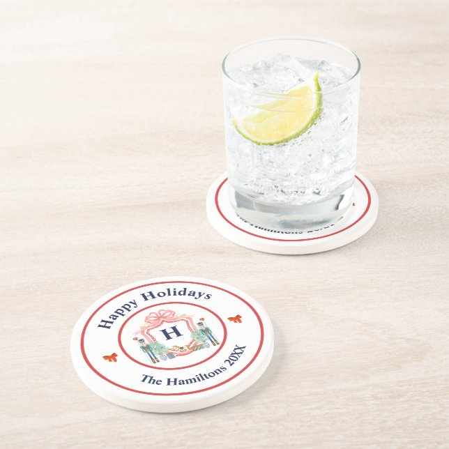 Nutcracker Monogram jul Underlägg (Sidan)