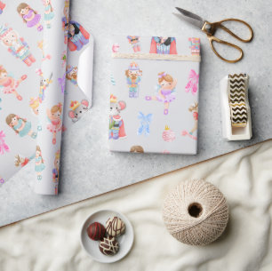 Nutcracker Mönster jul Presentpapper