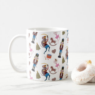Nutcracker-Mönster julpall Kaffemugg