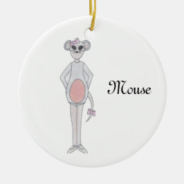 Nutcracker Mouse Keepsak Ornament
