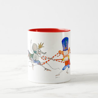 Nutcracker & Mouse Kung - Nutcracker Series Två-Tonad Mugg
