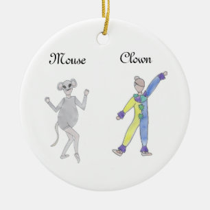 Nutcracker Mouse/Pollichinelle Keepie Ornament