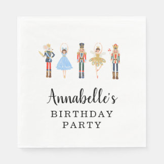 Nutcracker Napkins | Anpassningsbar Pappersservett