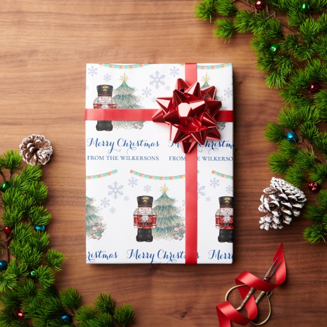 Nutcracker och Mouse Kung jul Presentpapper (Julgåva)