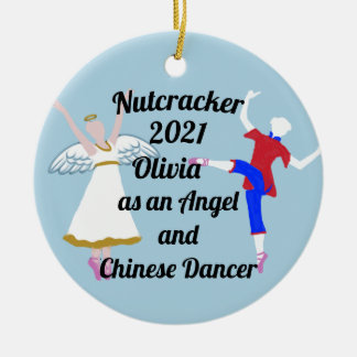 Nutcracker Ornament - Angel och kinesisk