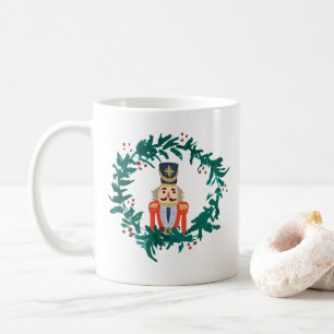 Nutcracker Pannmålning Julkaffe Mugg