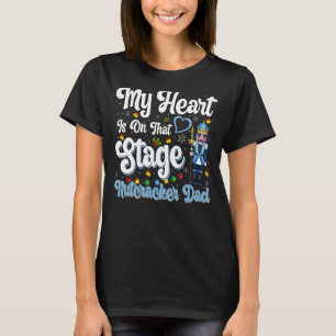 Nutcracker Pappa Kärlek Ballet Dance Pappa T Shirt