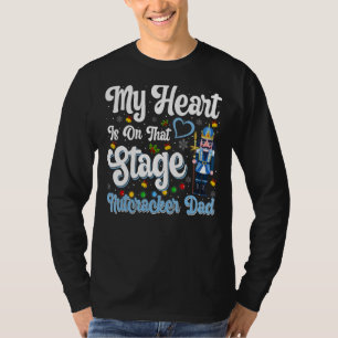Nutcracker Pappa Kärlek Ballet Dance Pappa T Shirt
