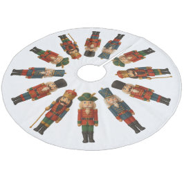 Nutcracker Parad Julgran Skirt Julgransmatta Fleece