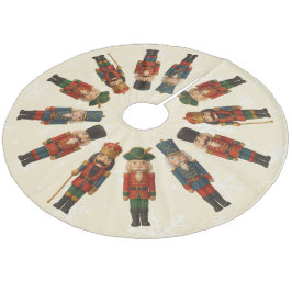 Nutcracker Parad Julgran Skirt Julgransmatta Fleece