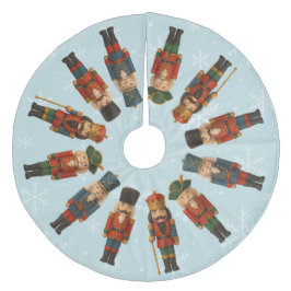 Nutcracker Parad Julgran Skirt Julgransmatta Fleece