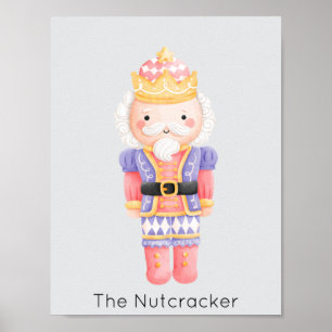 Nutcracker Pastel Jul Poster
