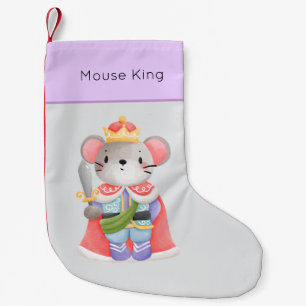 Nutcracker Pastel Mouse Kung Liten Julstrumpa