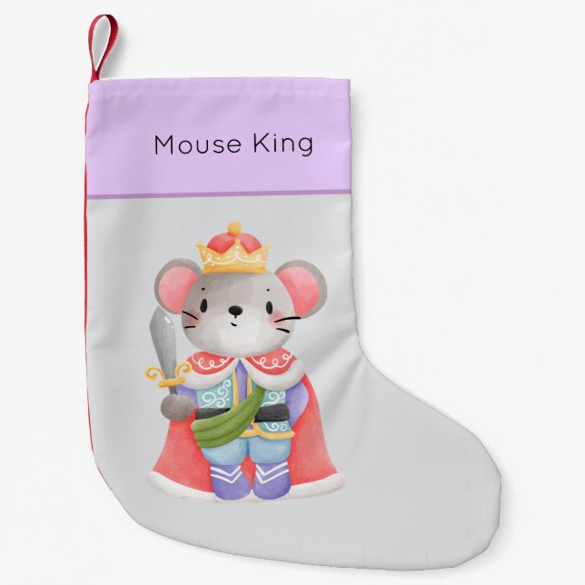 Nutcracker Pastel Mouse Kung Liten Julstrumpa (Framsidan)
