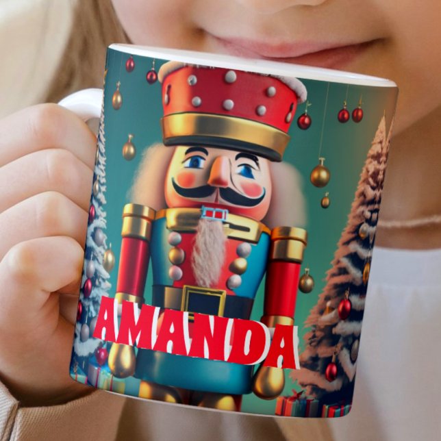 Nutcracker Personlig Kids Hett Chocolate Mugg (Skapare uppladdad)
