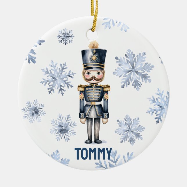 Nutcracker Personlig Träd Ornament (Framsidan)