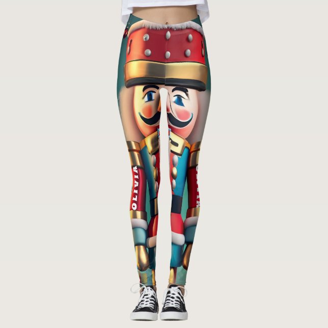 Nutcracker-Personligen Kvinnor Leggings (Framsida)