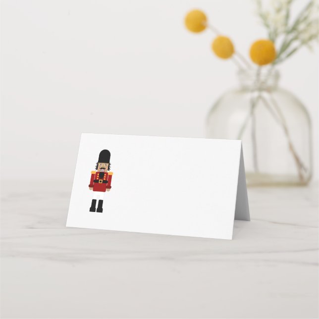 Nutcracker Place Cards Placeringskort (Framsida)