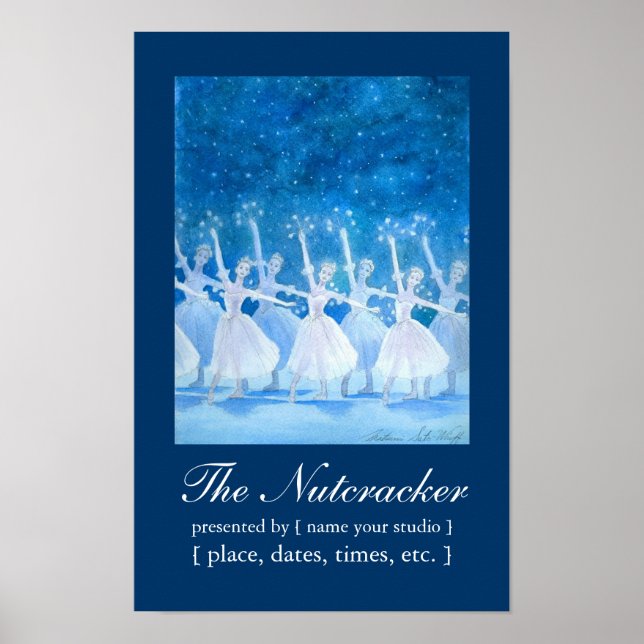Nutcracker-Poster (anpassade) Poster (Framsidan)