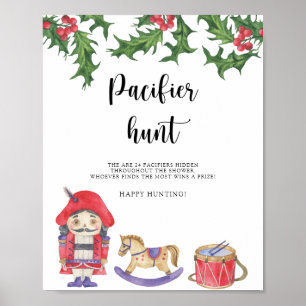 Nutcracker - poster vid jakt efter babyduschspel i