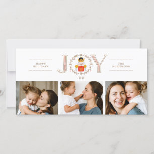 Nutcracker Prince-Helgdag Photo Card Julkort