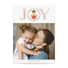 Nutcracker Prince-Helgdag Photo Card Julkort